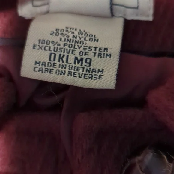 LL Bean Wool Coat - Picture 4 of 4